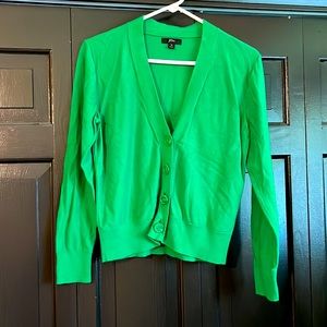 J.Crew Kelly Green Cardigan